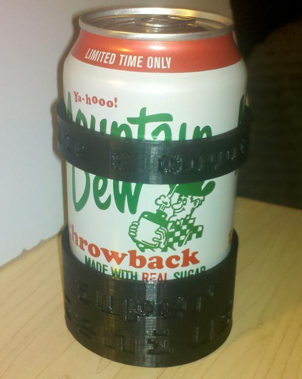 Personalized Soda Can Holder v2