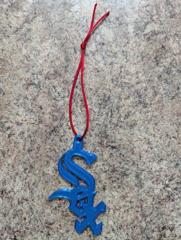 Chicago White Sox Christmas Ornament