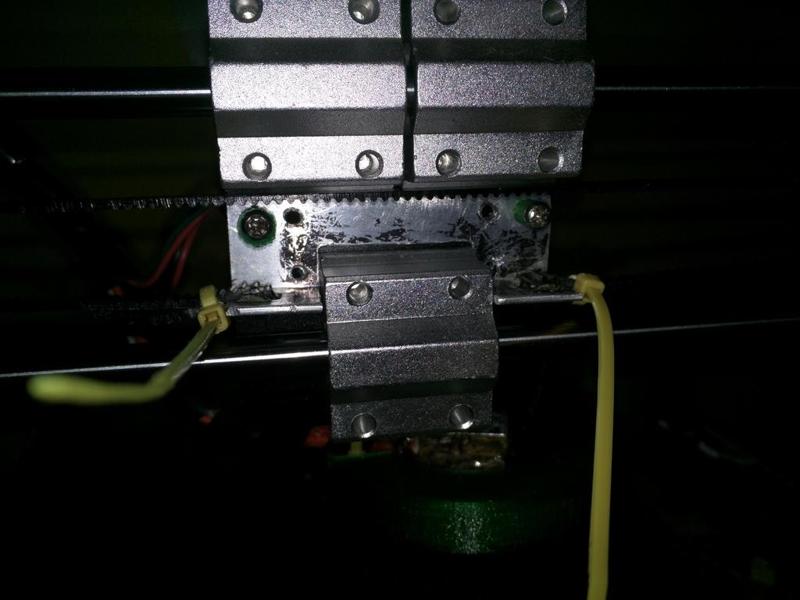 Anet A8 X-Axis Belt Aluminum Holder