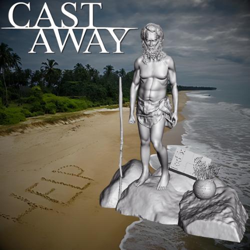 Cast Away Tom Hanks Movie Statue