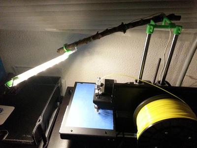 IKEA Ledberg for Printrbot - Let There Be GREEN Light!