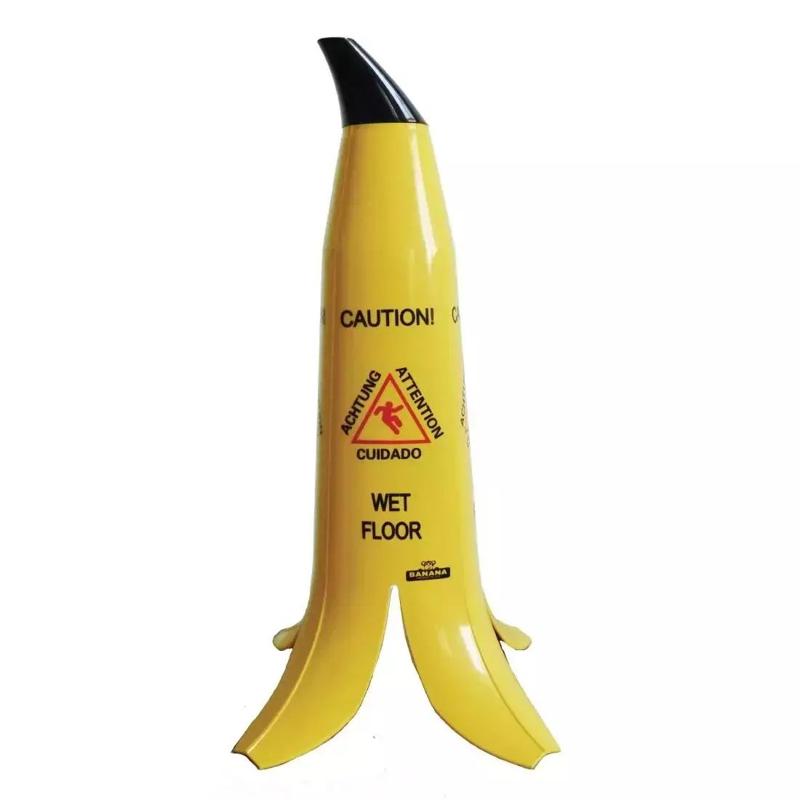 Banana Skin Wet Floor Sign CAP