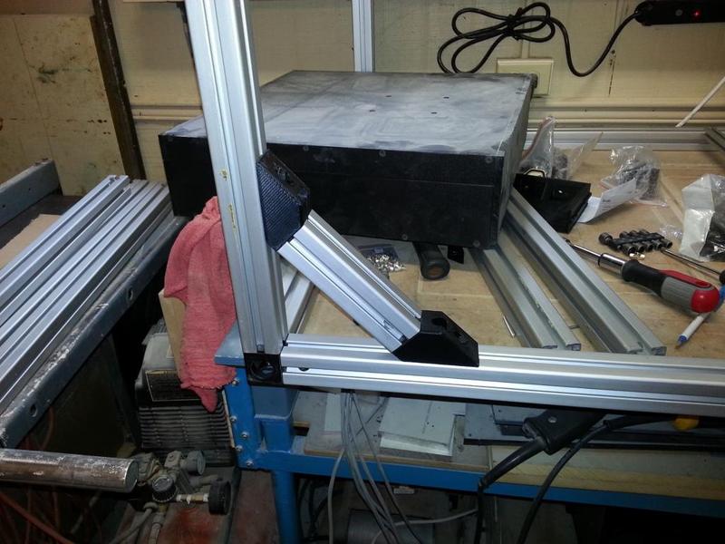 Corner 45 degree brace for 4040 lite