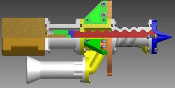Modular Moineau extruder