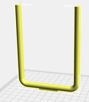 Truck Exhaust pipe scale 1:25 for Scania Volvo MAN DAF Mercedes