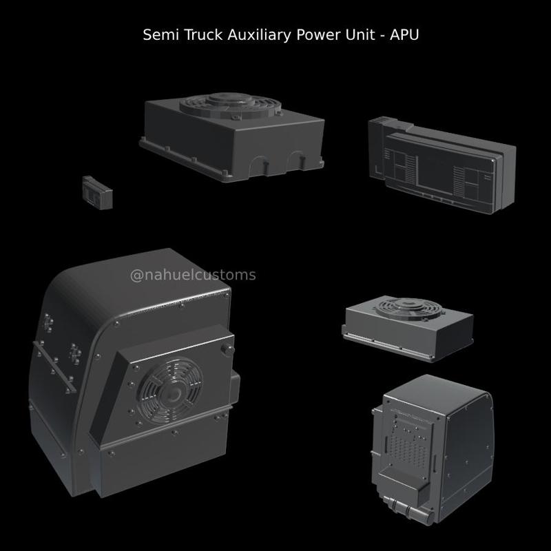 Semi Truck Auxiliary Power Unit - APU
