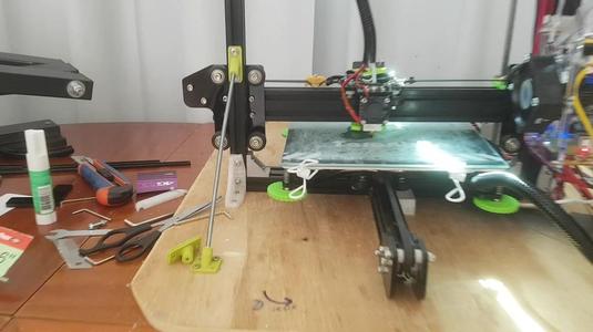 Z axis flexing support