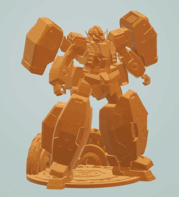 Gundam Virtue headphone stand