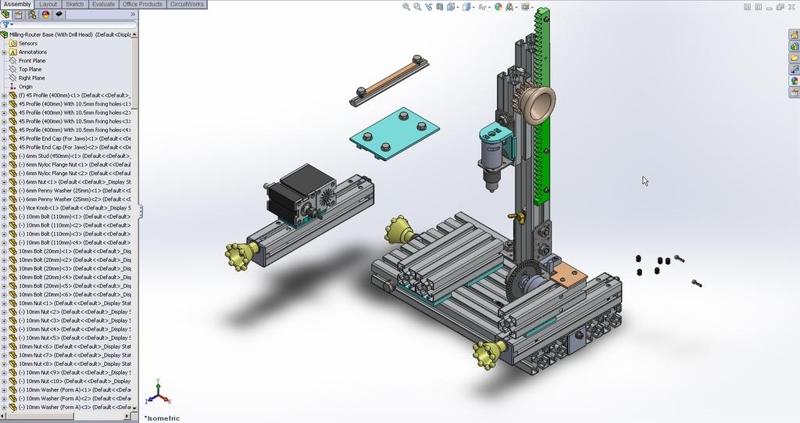 Pillar Drill/Router Multi-Function