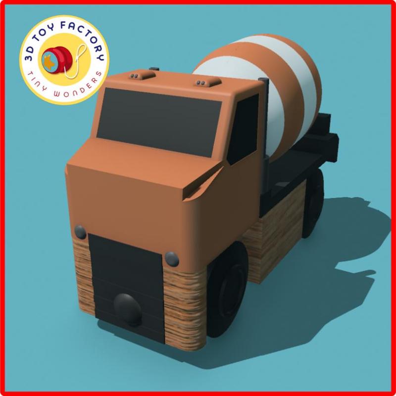 Toy Cement Mixer Truck