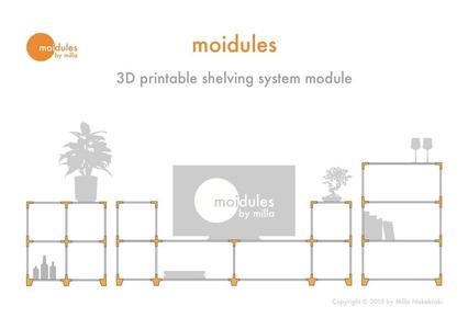 Moidules - Create your own custom made shelving system at home!
