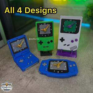 ALL GAMEBOY SERIES CLOCK CLASSIC DMG01 & COLOR & ADVANCE & ADVANCE SP