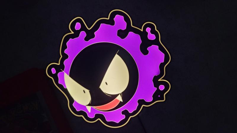 Gastly wall mounted light box (Ams Ready)