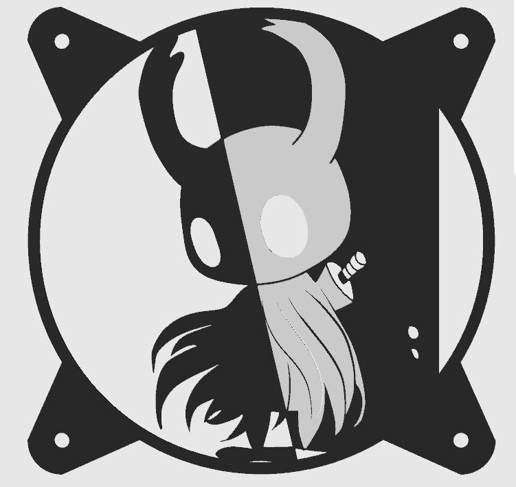 FAN COVER 120mm hollow knight 2 collor