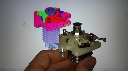 effector for kossel mini + auto z-probe