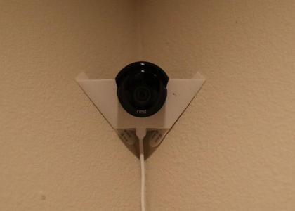 NestCam corner mount