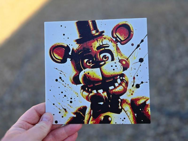 Graffiti Freddy Fazbear Hueforge