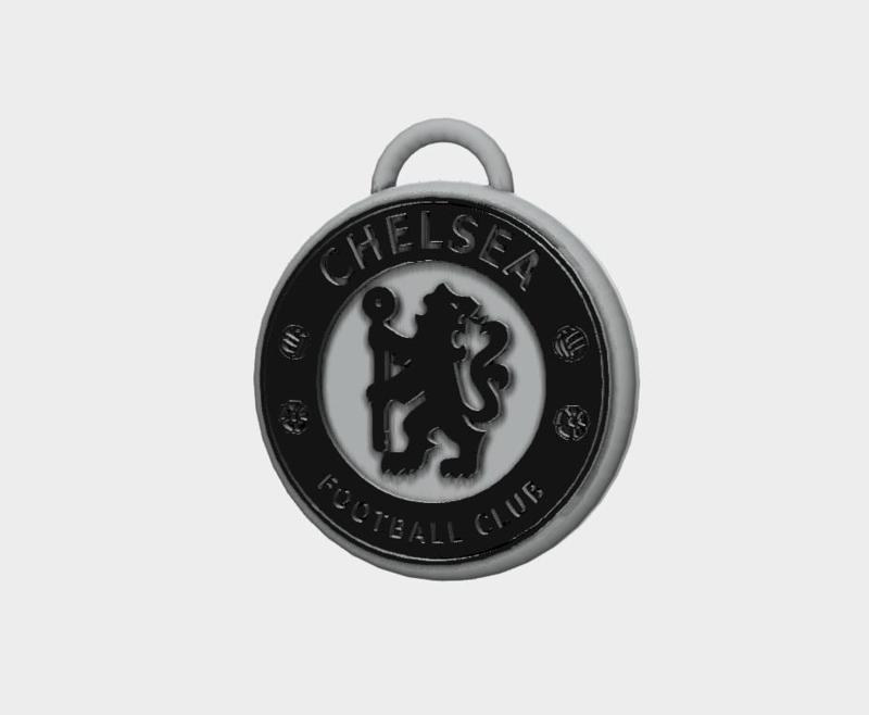 Chelsea Coat of Arms Key Ring