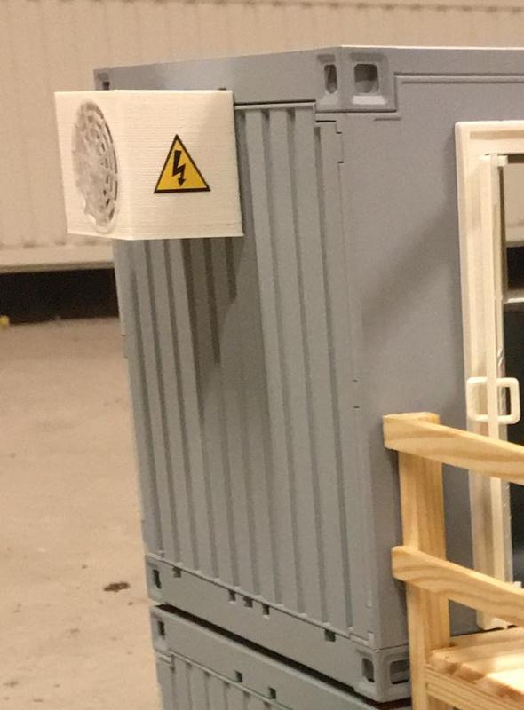 Airco unit scale 1:14 