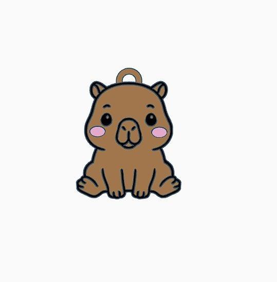 CAPIBARA KEYCHAIN KEYCHAIN