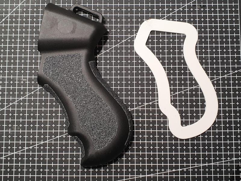 M870 Pistol Grip Cutting Stencil