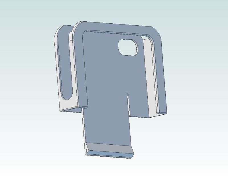 Pocket clip for iPhone 4/4s