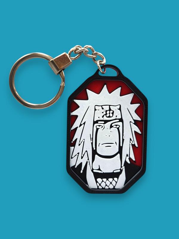 Jiraiya Naruto keychain