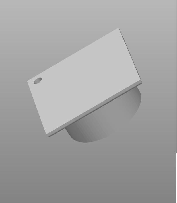 Graduate cap key chain