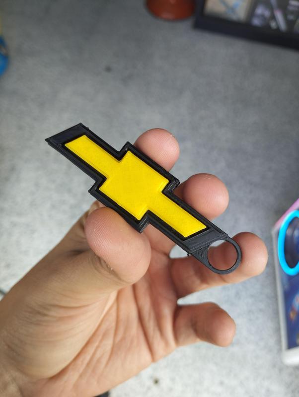 Chevrolet Logo Keychain