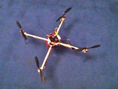 Printed Quadrocopter
