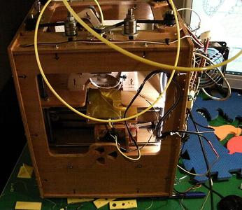 Routerized Cupcake CNC  for 6.7 mm plywood and some mods