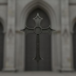 Gothic cross
