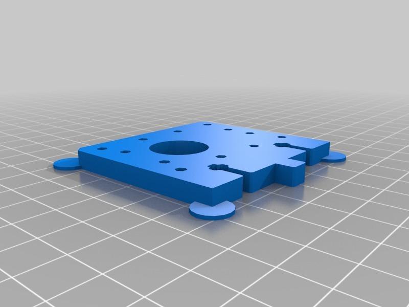 3D Printable Replacement Parts for Plastruder MK6 Support (plate A )