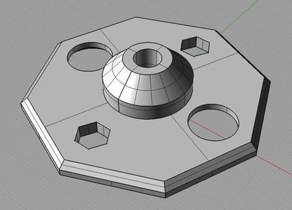 Nylon 3D Printing  Material Spool Hub