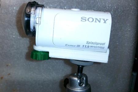 Sony AZ1 tripod adapter