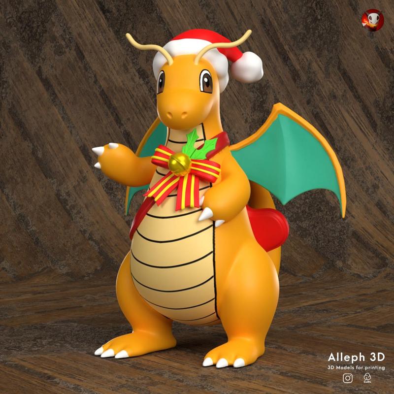 POKEMON DRAGONITE holiday style