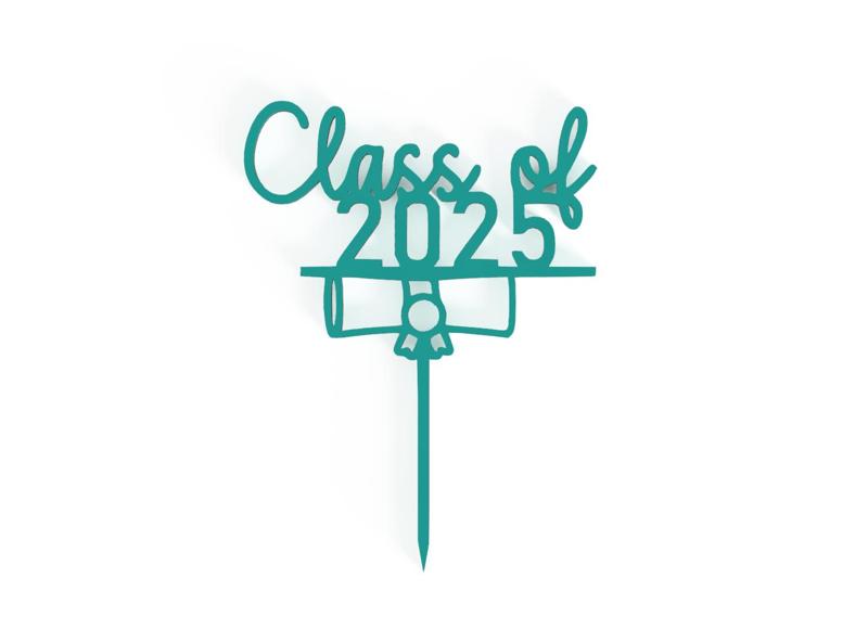 GRADUATION CAKE TOPPER 2025
