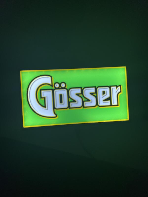 Gösser light box