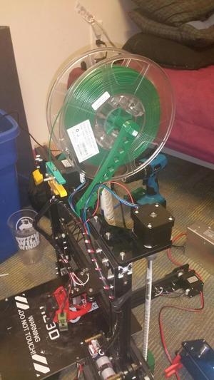 Spool Holder for RepRap style printer