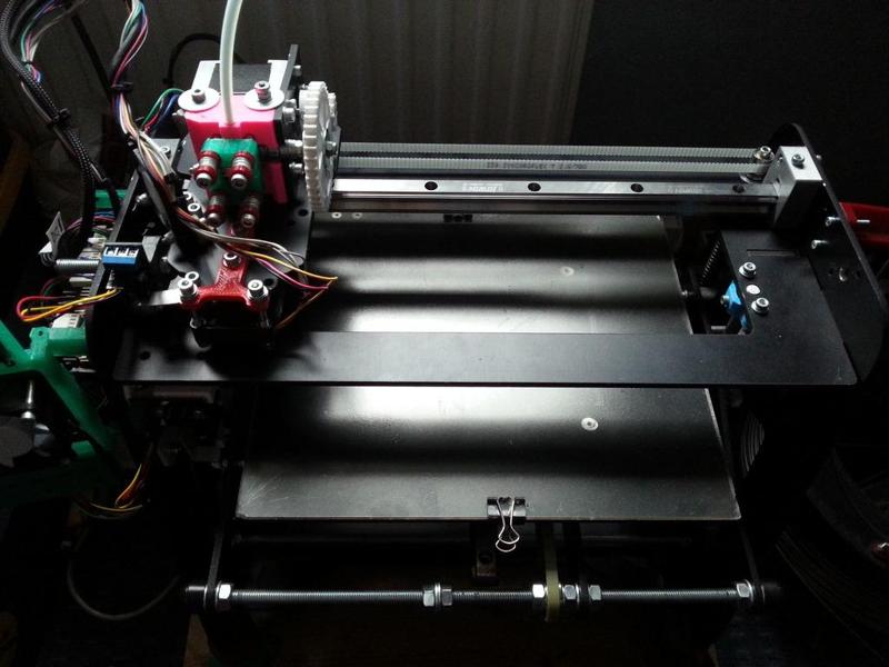Orca 0.43 X-axis HGR15 and HGH15CA linear carriage and raceway upgrade