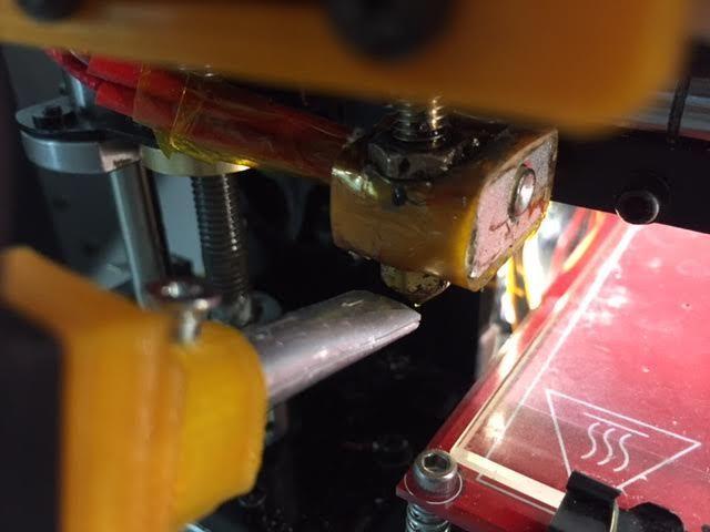 "French Horn" Filament Cooler for heavy bridging