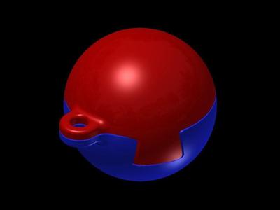 Dovetail Ball Keyring