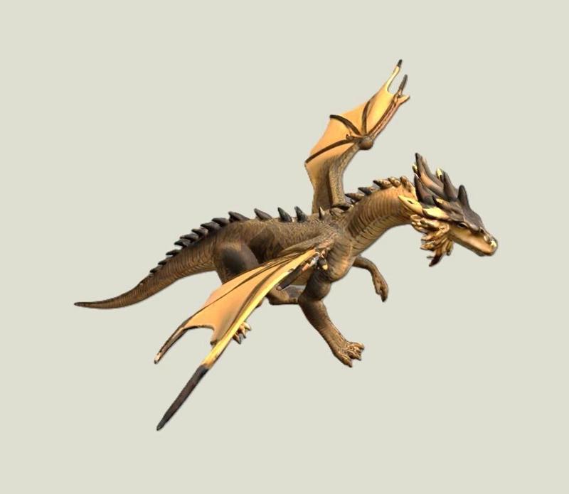 Winged Battle Dragon