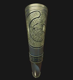 Book of Kells Drinking Horn