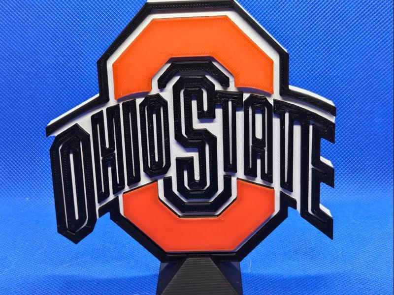 Ohio State Sport card holder display