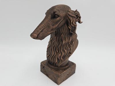 BORZOI BUST