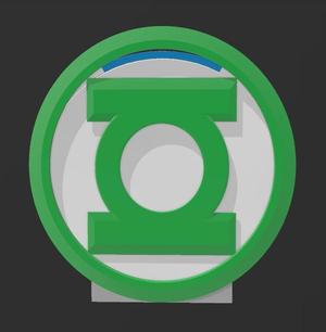 Suporte Alexa Echo Pop Green Lantern
