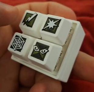 Keycap figet toy x1 or 2x2