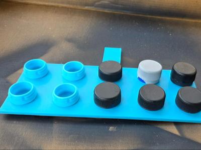 Geocaching PETling Print holder - LID