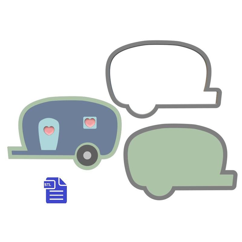 3pc RV Bath Bomb Mold